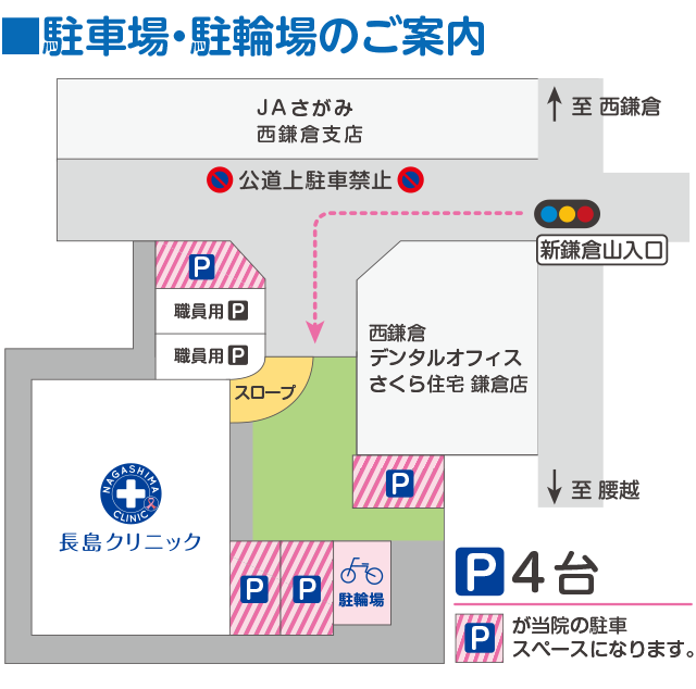 駐車場・駐輪場のご案内